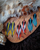 Load image into Gallery viewer, Spiritwave Fringe Earrings