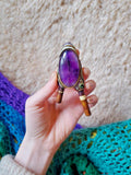 Load image into Gallery viewer, Amethyst Frog Magic Kuripe