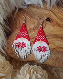 Load image into Gallery viewer, Gnome Fringe Bead Earrings