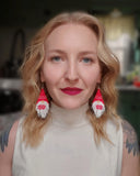 Load image into Gallery viewer, Gnome Fringe Bead Earrings
