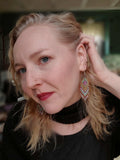 Load image into Gallery viewer, Sage Meadows Fringe Earrings
