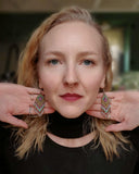 Load image into Gallery viewer, Sage Meadows Fringe Earrings