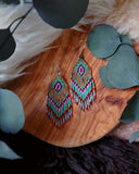 Load image into Gallery viewer, Sage Meadows Fringe Earrings