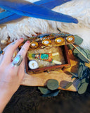 Load image into Gallery viewer, Angelic Illumination Medicine Box - for medicines, tools, and sacred items