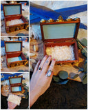 Load image into Gallery viewer, Angelic Illumination Medicine Box - for medicines, tools, and sacred items