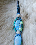 Load image into Gallery viewer, Astral Water Communication Tepi with Blue Opal and Sea Shells