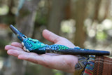 Load image into Gallery viewer, Astral Water Communication Tepi with Blue Opal and Sea Shells