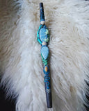 Load image into Gallery viewer, Astral Water Communication Tepi with Blue Opal and Sea Shells