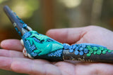 Load image into Gallery viewer, Astral Water Communication Tepi with Blue Opal and Sea Shells