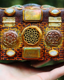 Load image into Gallery viewer, Angelic Illumination Medicine Box - for medicines, tools, and sacred items