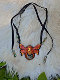 Load image into Gallery viewer, Butterfly Fae Necklace with Labradorite