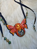 Load image into Gallery viewer, Butterfly Fae Necklace with Labradorite