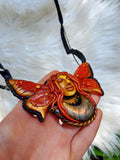 Load image into Gallery viewer, Butterfly Fae Necklace with Labradorite