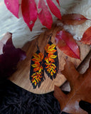 Load image into Gallery viewer, Autumn Harvest Fringe Earrings
