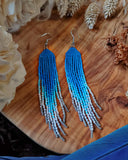 Load image into Gallery viewer, Goddess in Flight Fringe Earrings