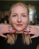 Load image into Gallery viewer, Goddess in Flight Fringe Earrings