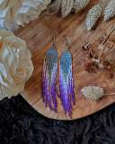 Load image into Gallery viewer, Goddess in Flight Fringe Earrings