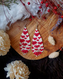 Load image into Gallery viewer, Love Frequency Fringe Earrings