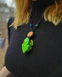 Load image into Gallery viewer, Kambo Master Vine Totem Necklace