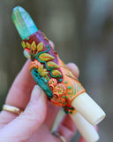 Load image into Gallery viewer, Natures Whimsy Kuripe with Chrysocolla, Ethiopian Opal, and Angel Aura Quartz