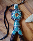 Load image into Gallery viewer, Turquoise Breath Kuripe - Self Applicator