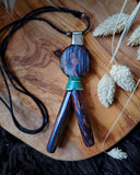 Load image into Gallery viewer, Turquoise Breath Kuripe - Self Applicator
