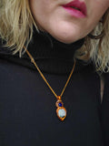 Load image into Gallery viewer, Reclaim Feminine Embodiment with Rainbow Moonstone and Lapis Lazuli