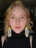 Load image into Gallery viewer, Bee Totem Beaded Earrings