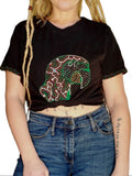 Load image into Gallery viewer, Macaw Totem Shipibo Print T-shirt