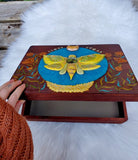 Load image into Gallery viewer, BOX: Moth and Moon Phase Medicine Box