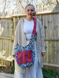 Load image into Gallery viewer, Shipibo Print Peruvian Shoulder Bag