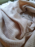 Load image into Gallery viewer, White and Beige Alpaca Scarf